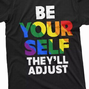 Cool Basketball Heart Rainbow Flag LGBT Gay Pride Month T-Shirt Unisex T-shirt